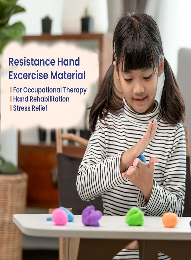 معجون علاجي للأطفال من أبلي 100 غرام | الاستخدام: العلاج الوظيفي، إعادة التأهيل، المهارات الحركية الدقيقة، تخفيف التوتر | مادة لتمارين اليد (أزرق) - Image 4